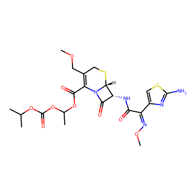Chemical structure of Cefpodoxime Proxetil