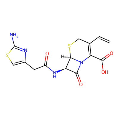 Chemical structure of Cefdinir Related Compound B