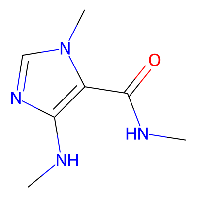 Chemical structure of Caffeidine (Caffeine Impurity E)