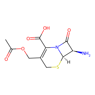Chemical structure of Cephalothin Sodium Impurity C