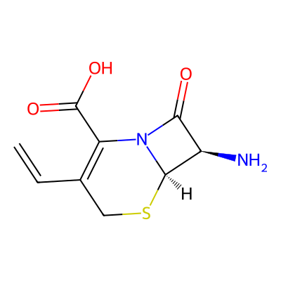 Chemical structure of 7-Amino-3-vinyl-3-cephem-4-carboxylic Acid