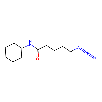 Chemical structure of 5-Azido-N-cyclohexylpentanamide
