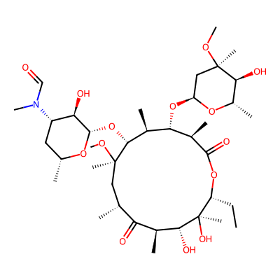 Chemical structure of Clarithromycin EP Impurity H