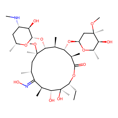 Chemical structure of Clarithromycin EP Impurity M