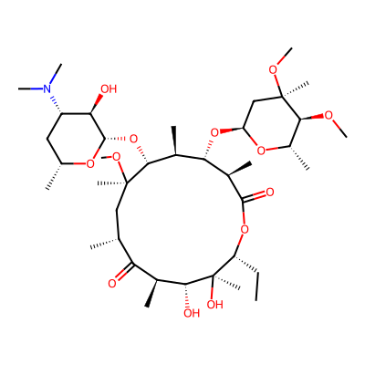 Chemical structure of Clarithromycin EP Impurity P