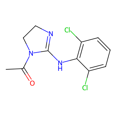 Chemical structure of Clonidine EP Impurity B