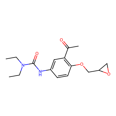 Chemical structure of Celiprolol EP Impurity G