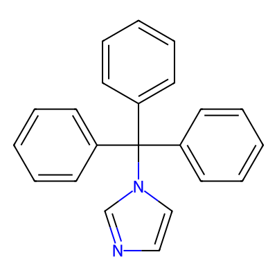 Chemical structure of Clotrimazole EP Impurity F