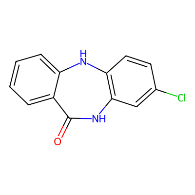 Chemical structure of Clozapine EP Impurity A