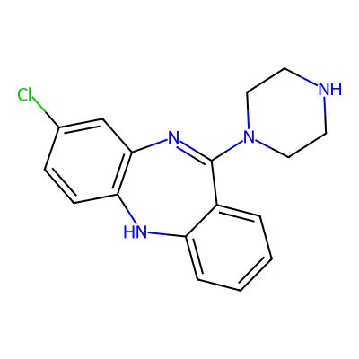 Chemical structure of Clozapine EP Impurity C