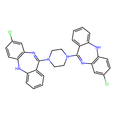 Chemical structure of Clozapine EP Impurity B
