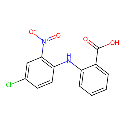 Chemical structure of Clozapine Impurity H