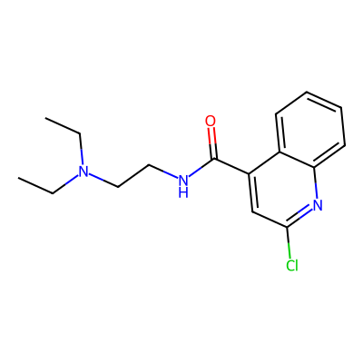 Chemical structure of Cinchocaine EP Impurity A