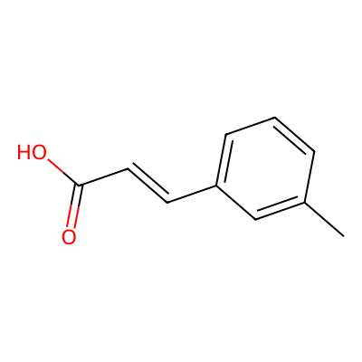Chemical structure of 3-(m-Tolyl)acrylic Acid