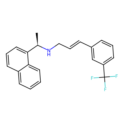 Chemical structure of Cinacalcet EP Impurity C