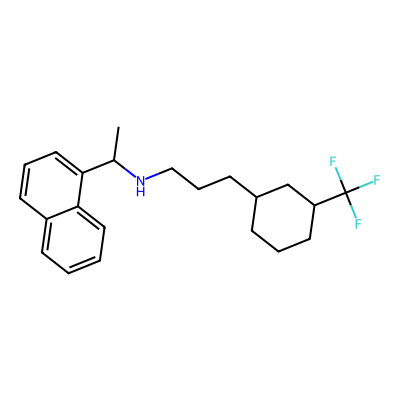 Chemical structure of Cinacalcet EP Impurity F