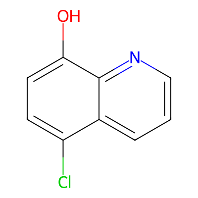 Chemical structure of Clioquinol EP Impurity A