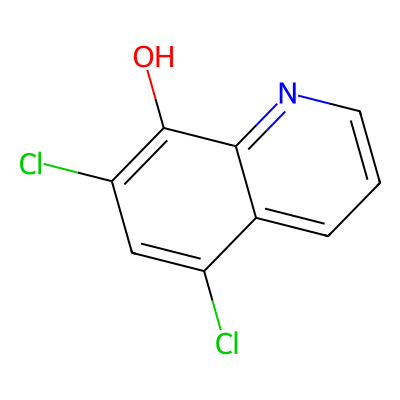 Chemical structure of Clioquinol EP Impurity B