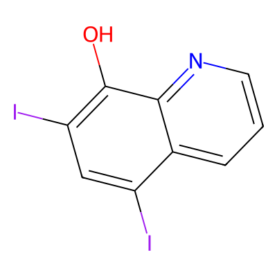 Chemical structure of Clioquinol EP Impurity C