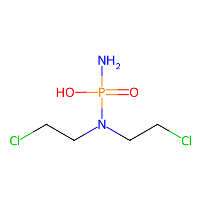 Chemical structure of Cyclophosphamide Impurity 4