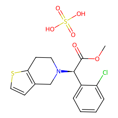 Chemical structure of Clopidogrel Impurity C