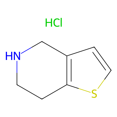 Chemical structure of Clopidogrel Intermediate 2