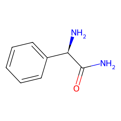 Chemical structure of Phenylglycinamide