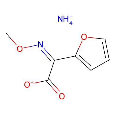 Chemical structure of Cephalosporin Impurity