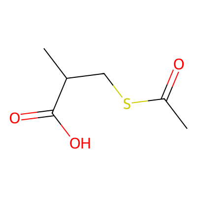 Chemical structure of Captopril Impurity G