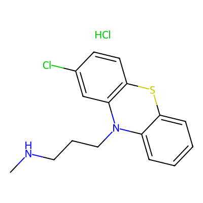 Chemical structure of Chlorpromazine Impurity D (Inhouse)