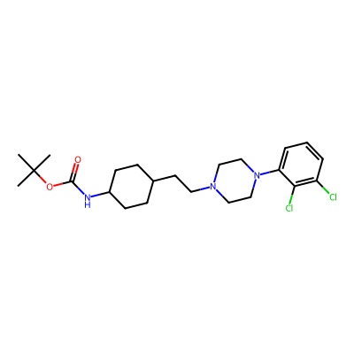 Chemical structure of Cariprazine