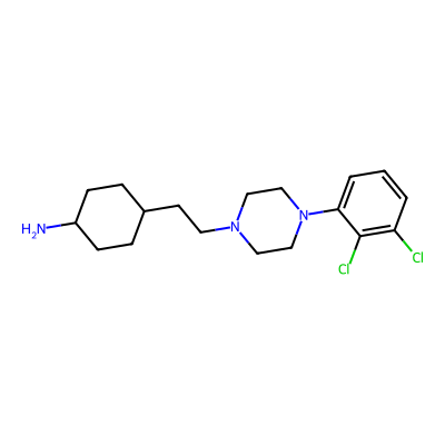 Chemical structure of Cariprazine Impurity 1