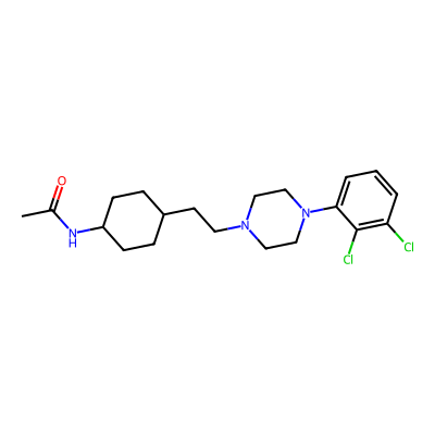 Chemical structure of Cariprazine Impurity 18