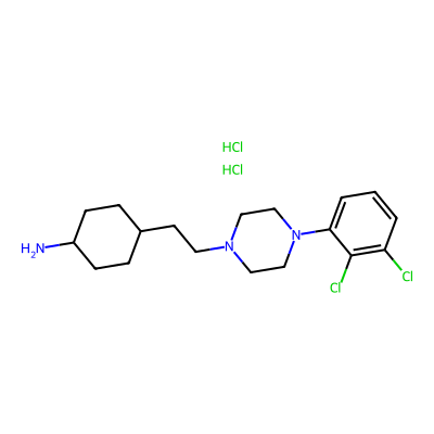 Chemical structure of Cariprazine Impurity 24