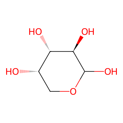 Chemical structure of Arabinose