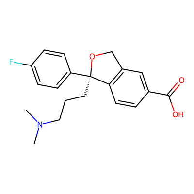 Chemical structure of Escitalopram EP Impurity M