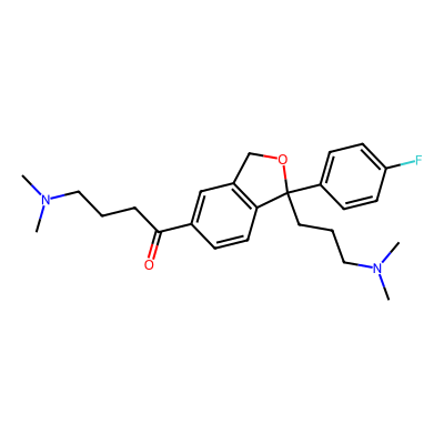 Chemical structure of Escitalopram Oxalate Impurity G