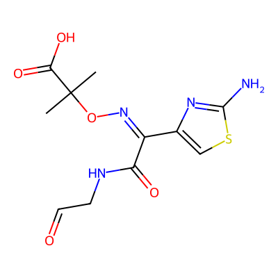 Chemical structure of Ceftazidime Impurity G