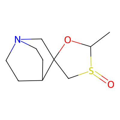 Chemical structure of Cevimeline Sulfoxide 1