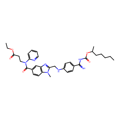 Chemical structure of Dabigatran EP Impurity F
