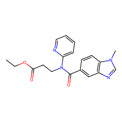 Chemical structure of Dabigatran Impurity 1