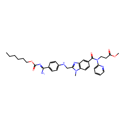 Chemical structure of Dabigatran Impurity 7