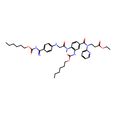 Chemical structure of Dabigatran impurity 77