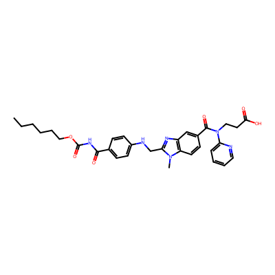 Chemical structure of Dabigatran Etexilate Mesylate Impurity A