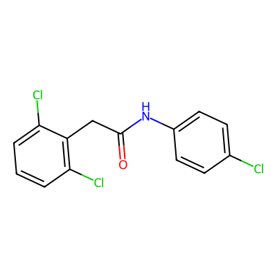 Chemical structure of Diclofenac Impurity F