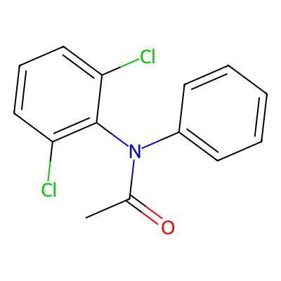 Chemical structure of Diclofenac Impurity 2