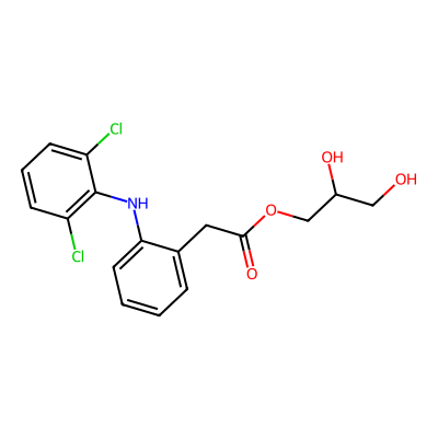 Chemical structure of Diclofenac impurity 6