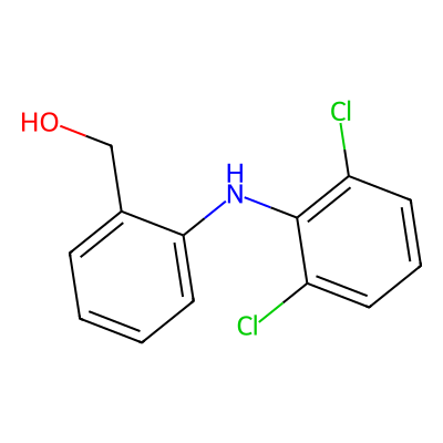 Chemical structure of Diclofenac EP Impurity C