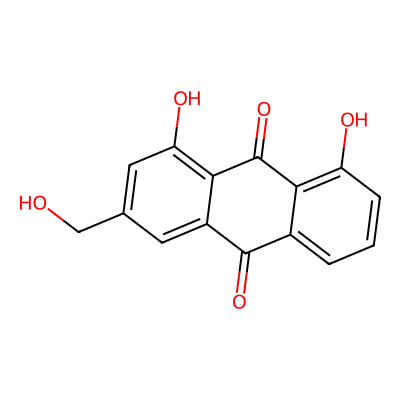 Chemical structure of Diacerein EP Impurity B