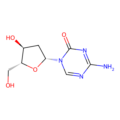 Chemical structure of Decitabine